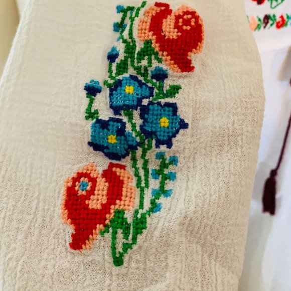 Floral Crochet Summer Dress - Picture 2 of 7